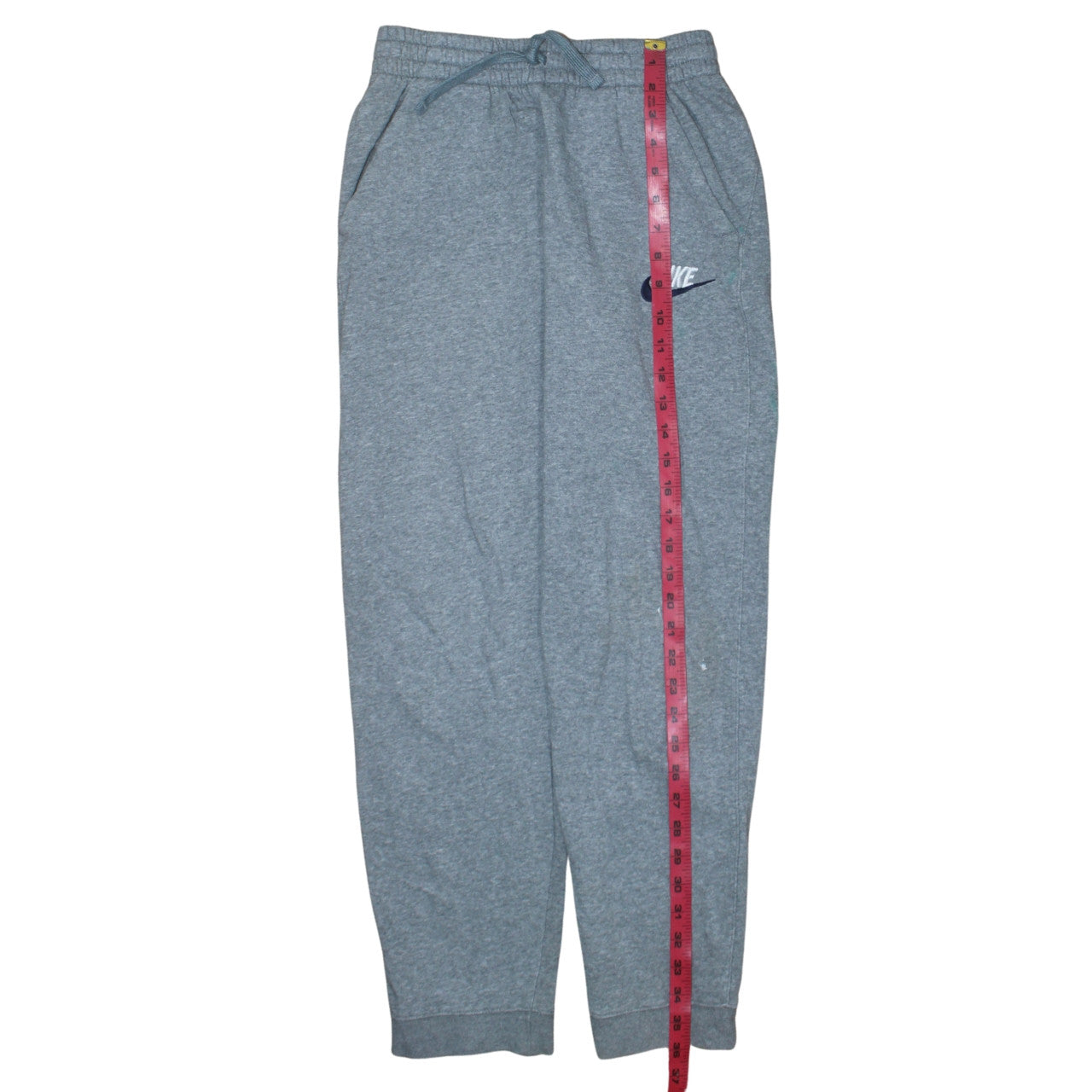 Nike Boys Grey Jogger Sweatpants 13-14 Years Regular Fit Activewear
