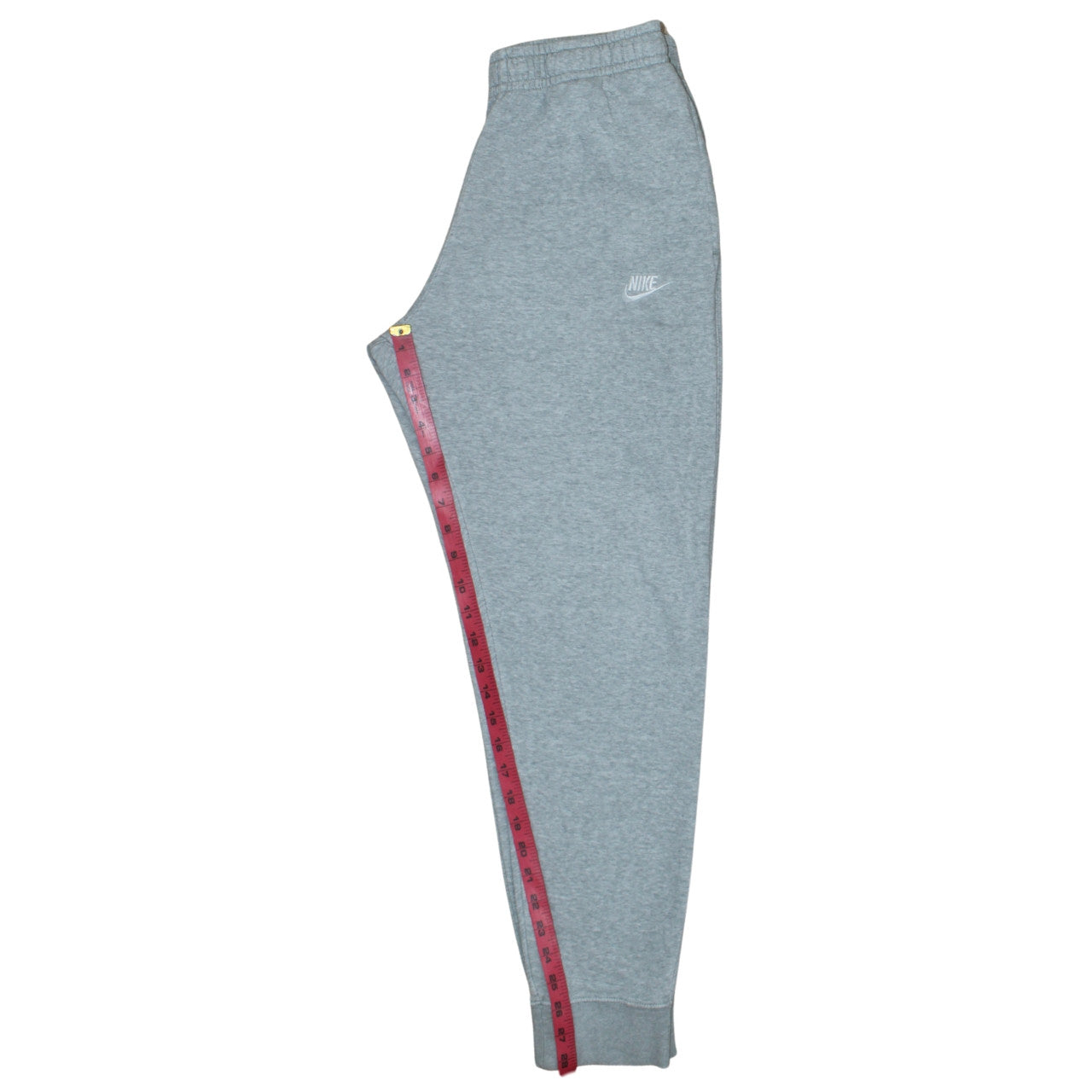 Nike Men’s Grey Jogger Sweatpants M Regular Fit French Terry