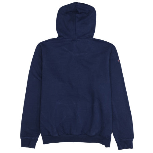 Puma Men's Blue 2XL Pullover Hoodie with Logo Print
