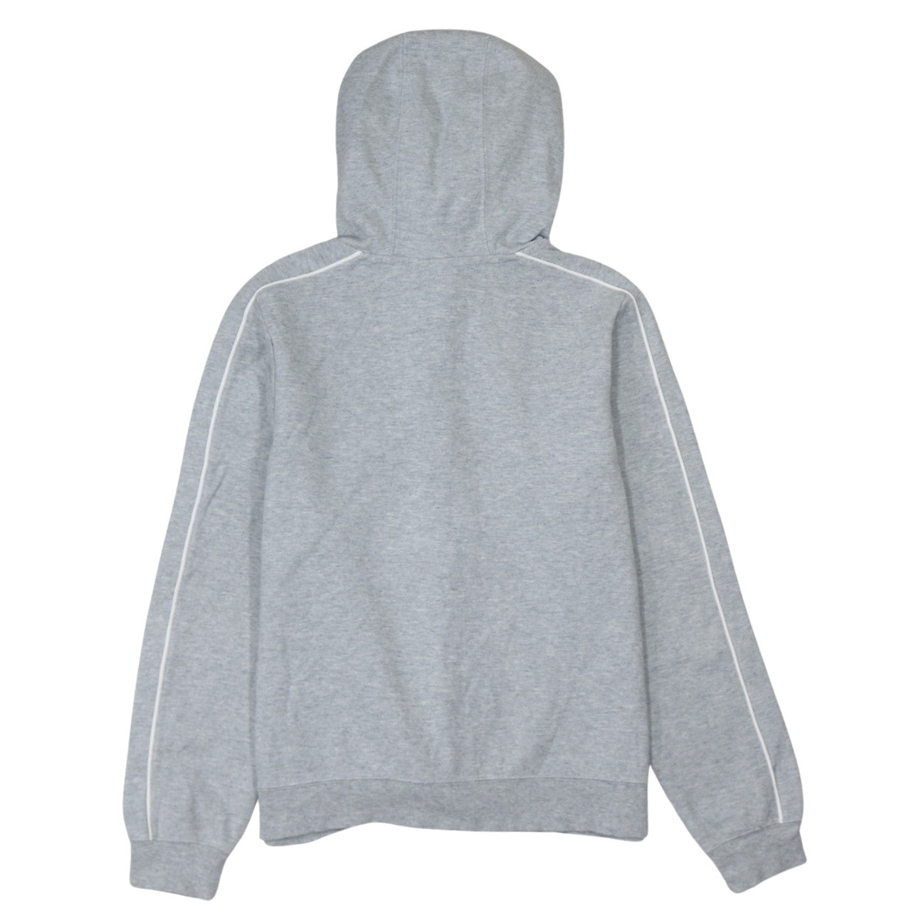 Nike Men's Grey Full Zip Hoodie S Regular Fit Sportswear