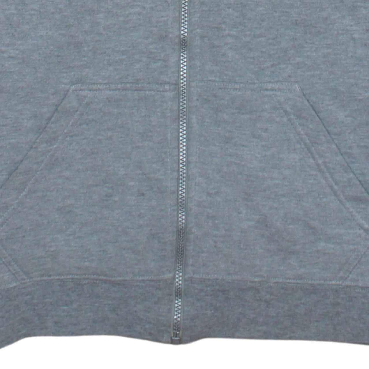 Adidas Boys Grey Full Zip Hoodie Size 10 Years Classic Sportswear