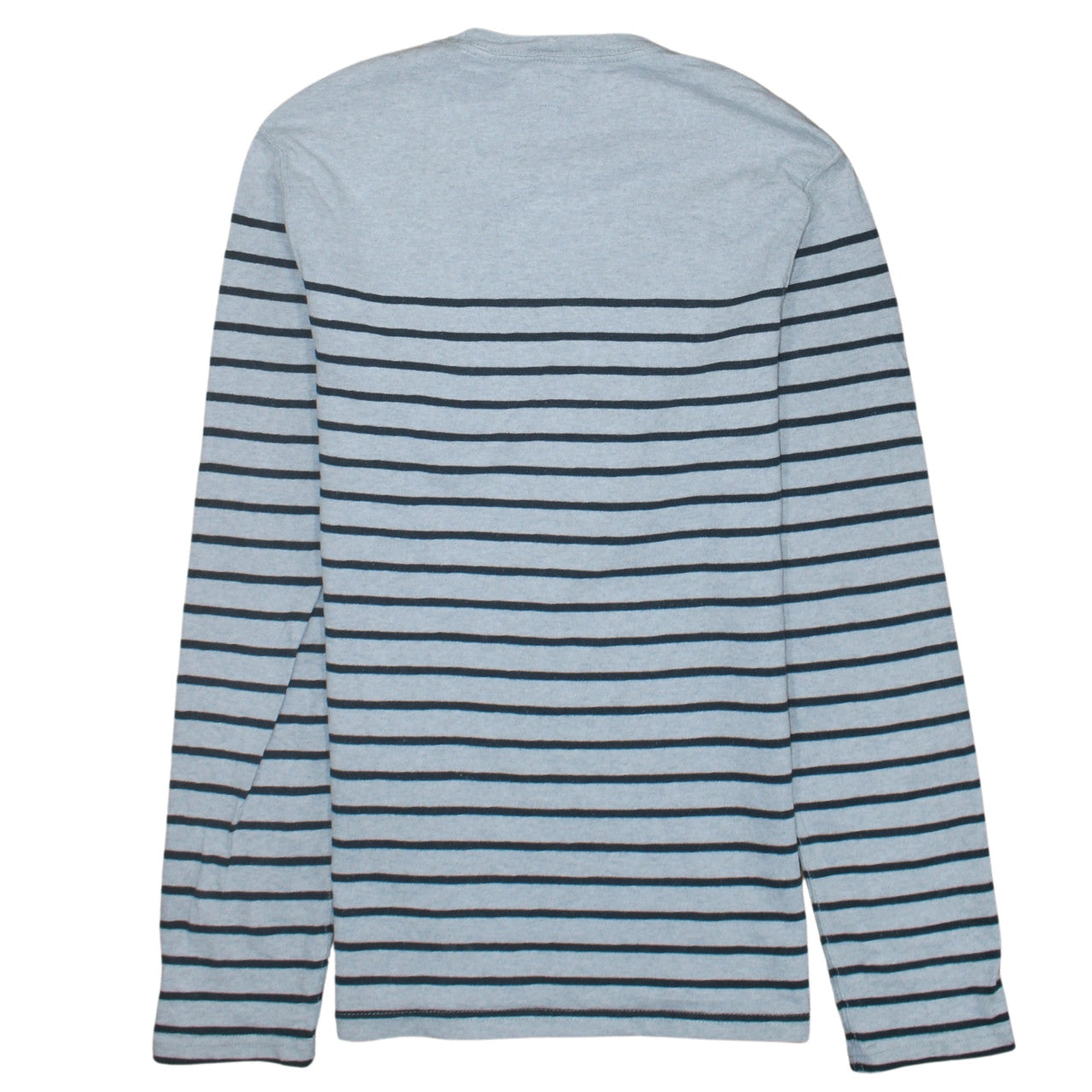 Levi's Men's Grey Striped Long Sleeve Cotton Pullover Sweatshirt Size S