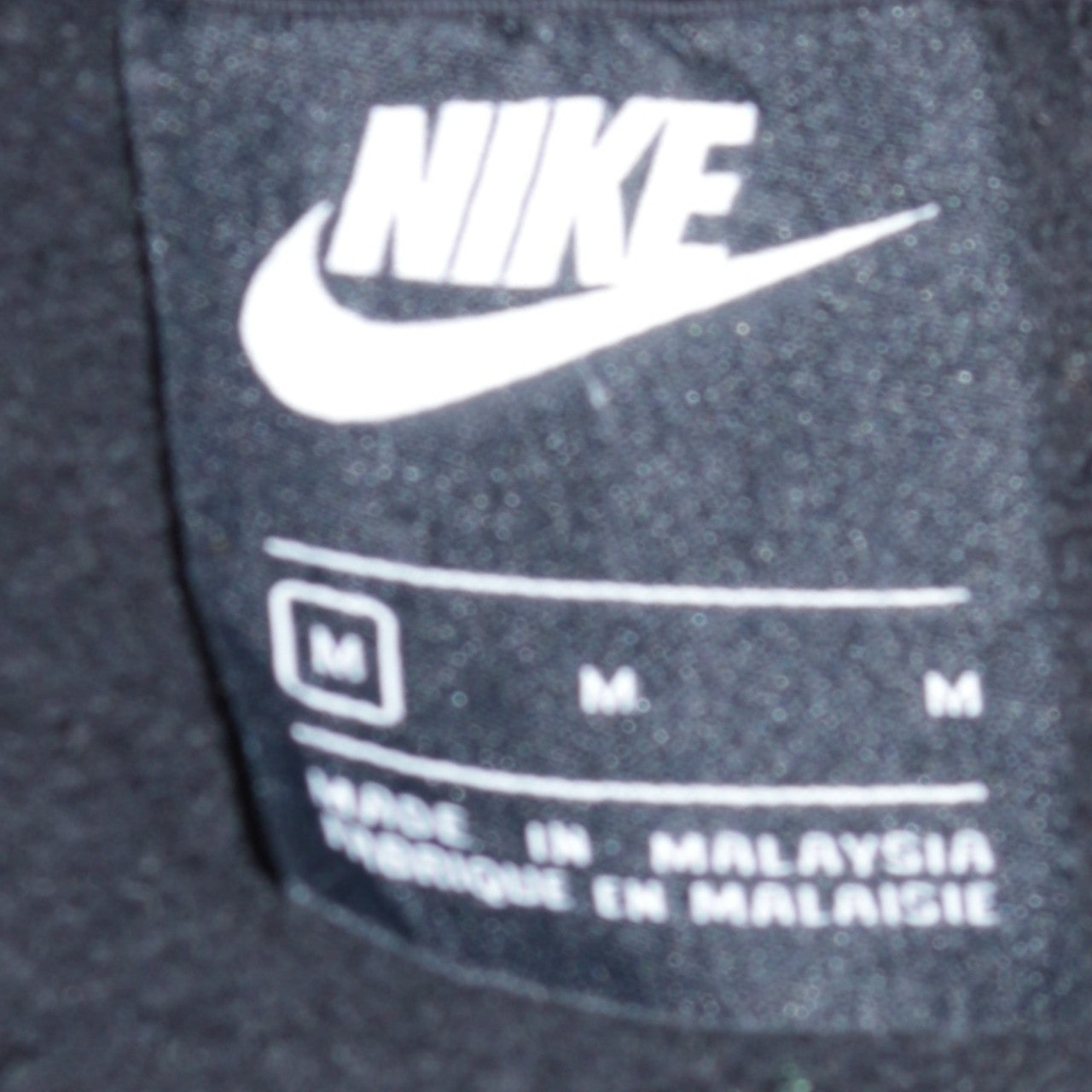 Nike Men's Black Full Zip Hoodie M Sportswear Fleece
