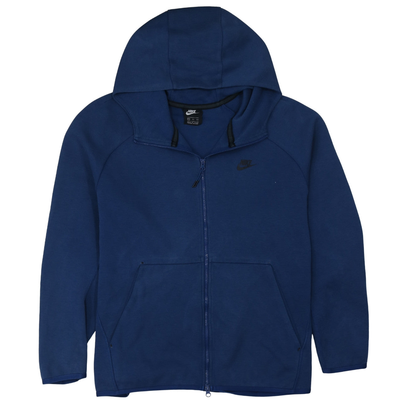 Nike Men's Blue 2XL Full Zip Hoodie Regular Fit