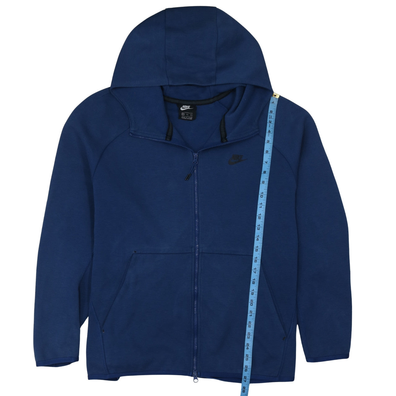 Nike Men's Blue 2XL Full Zip Hoodie Regular Fit