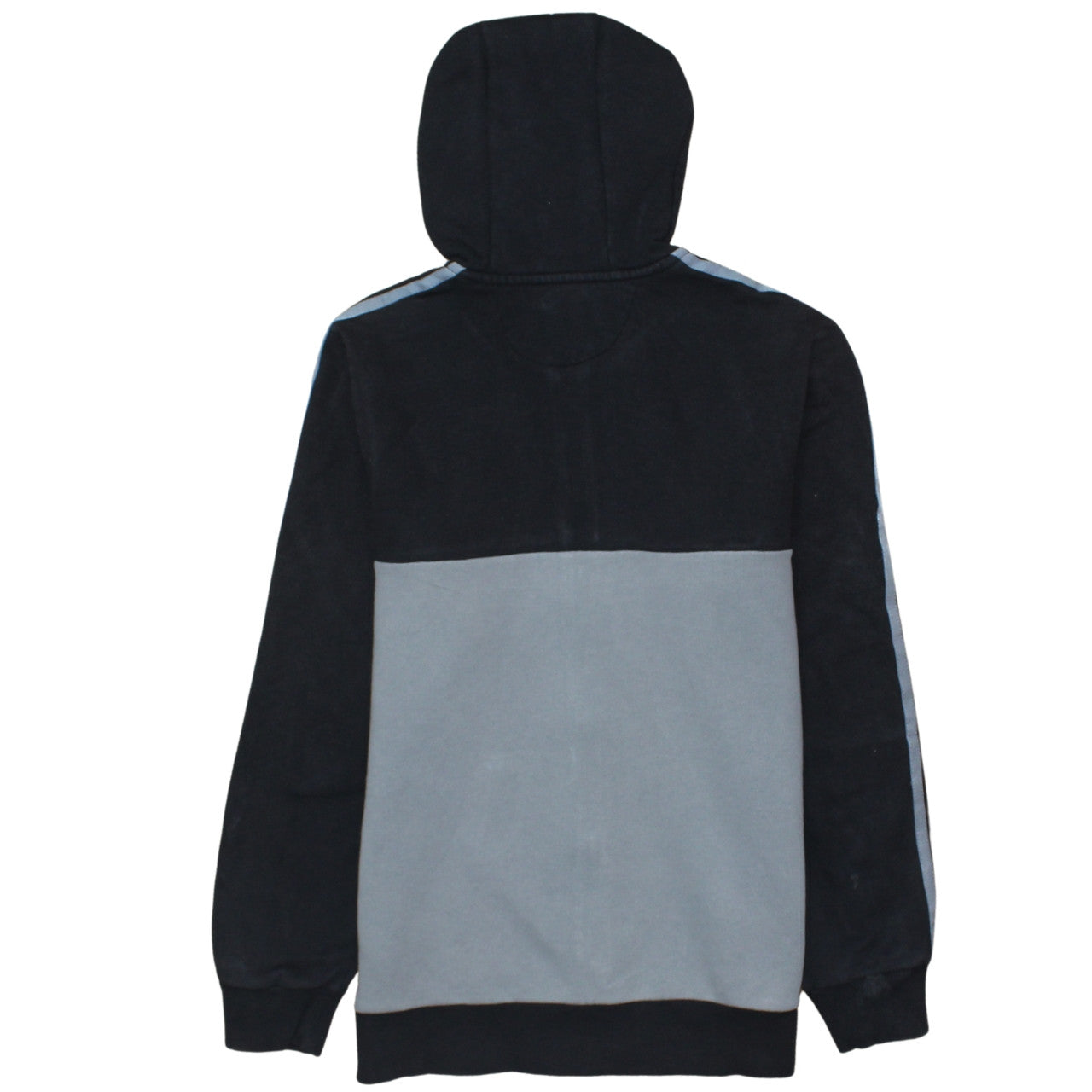 adidas Men Black Full Zip Hoodie M Sports Fleece Sweatshirt