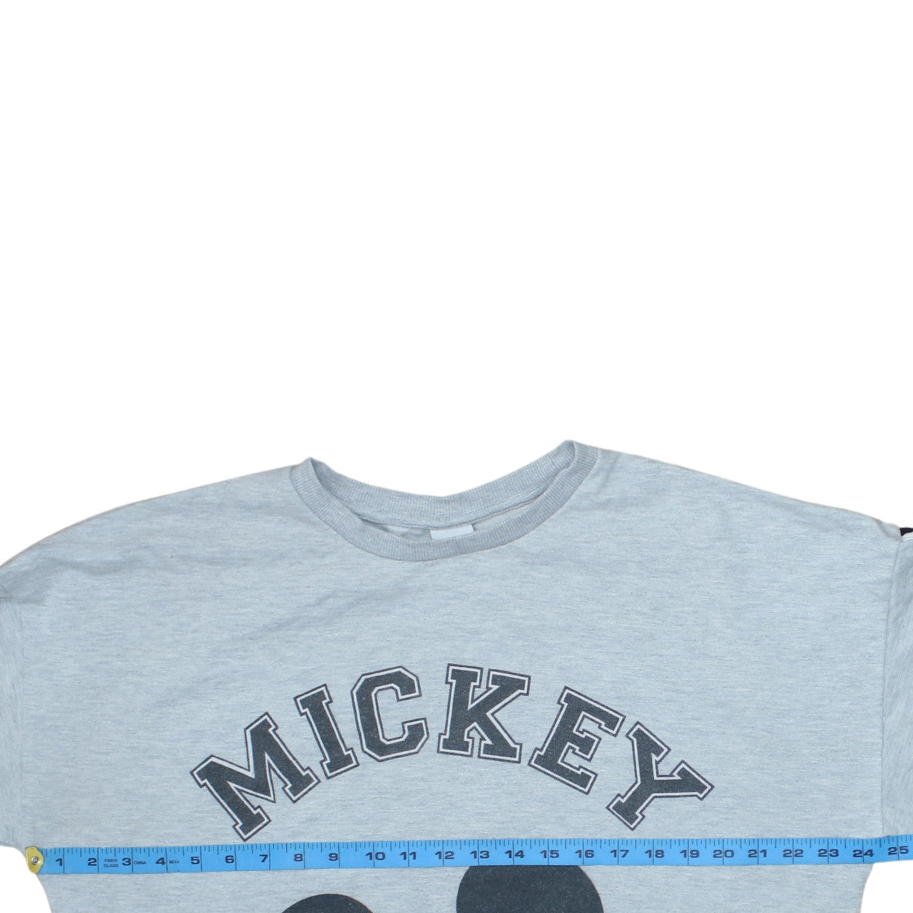 Disney Women Grey Mickey Mouse Pullover Sweatshirt UK 20