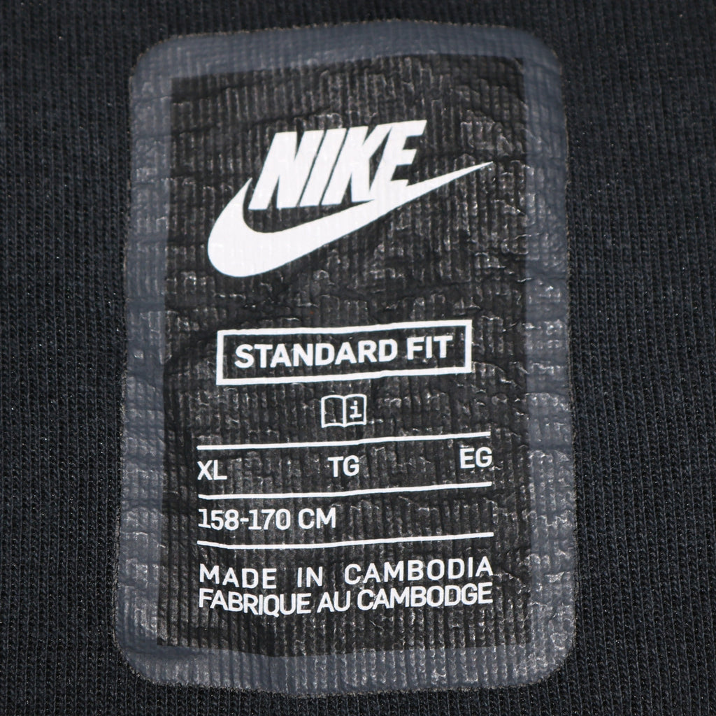 Nike Men's Black XL Full Zip Hooded Sweatshirt Jacket