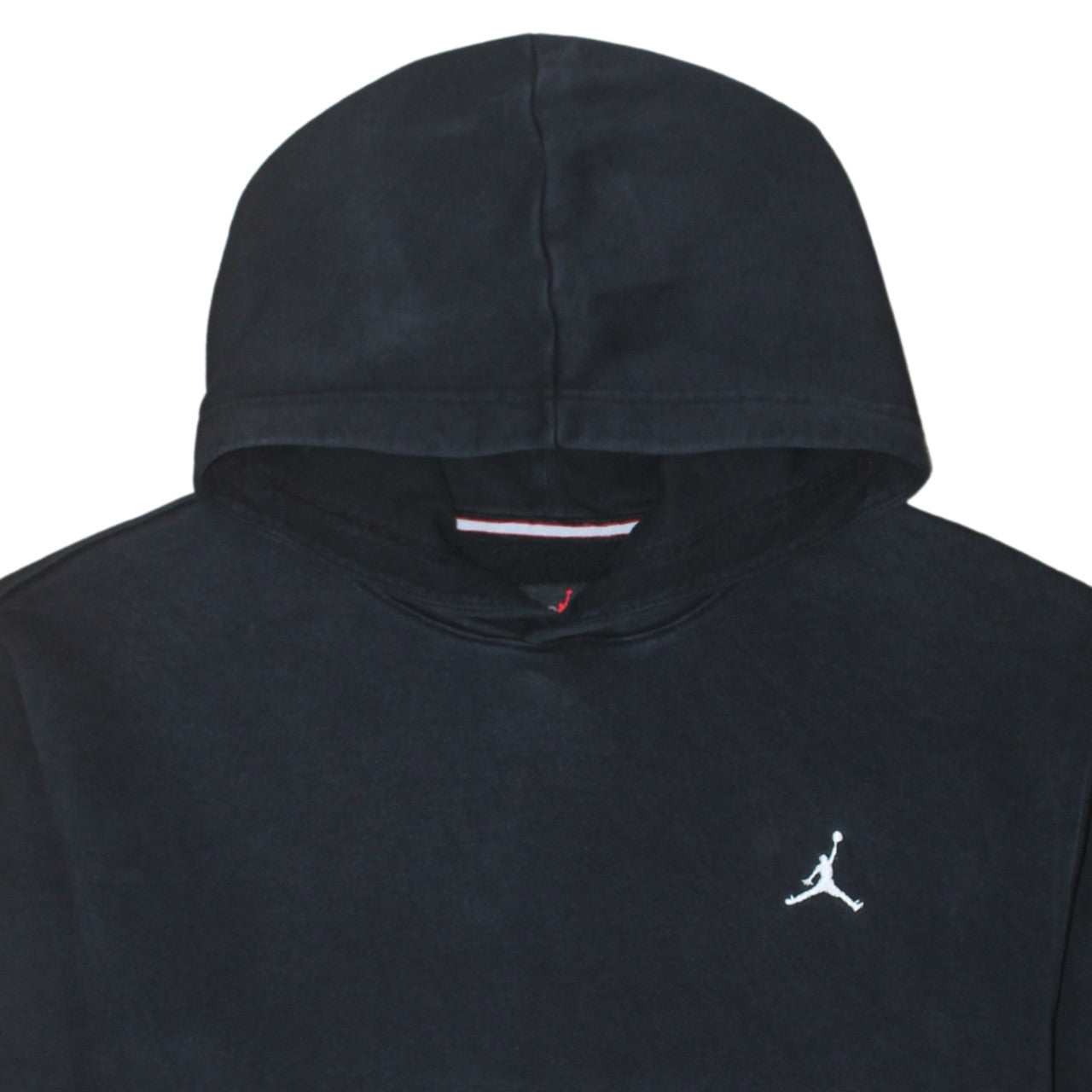 Jordan Men’s Black Pullover Hoodie Small Regular Fit Logo Fleece