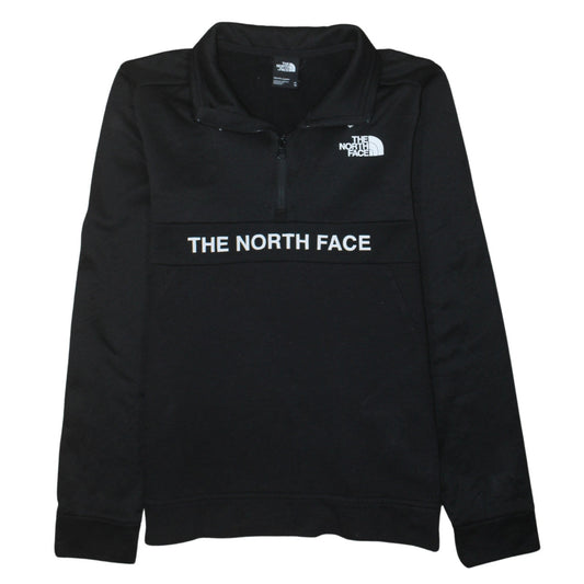 The North Face Boys Black XL 1/4 Zip Fleece Sweatshirt