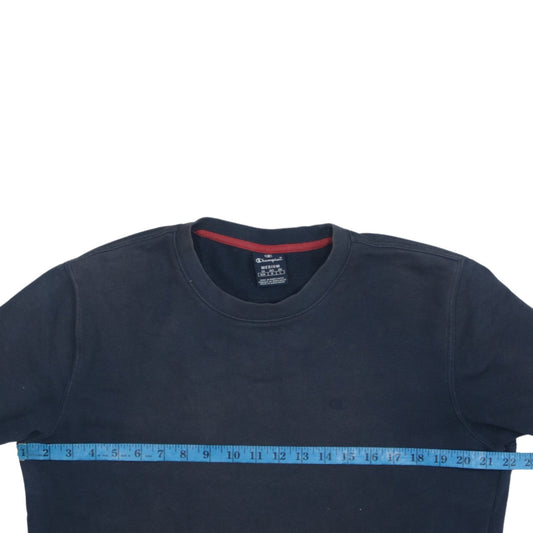 Champion Men's Blue Medium Crew Neck Pullover Sweatshirt