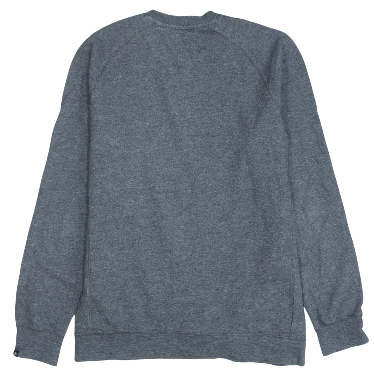 Nike Men's Grey Crew Neck Pullover Sweatshirt M Sports Logo Zip