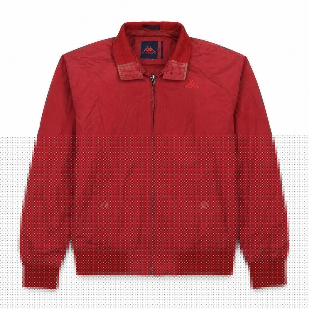 Robe Di Kappa Men's Red Bomber Jacket Medium Zip Up Sports Style