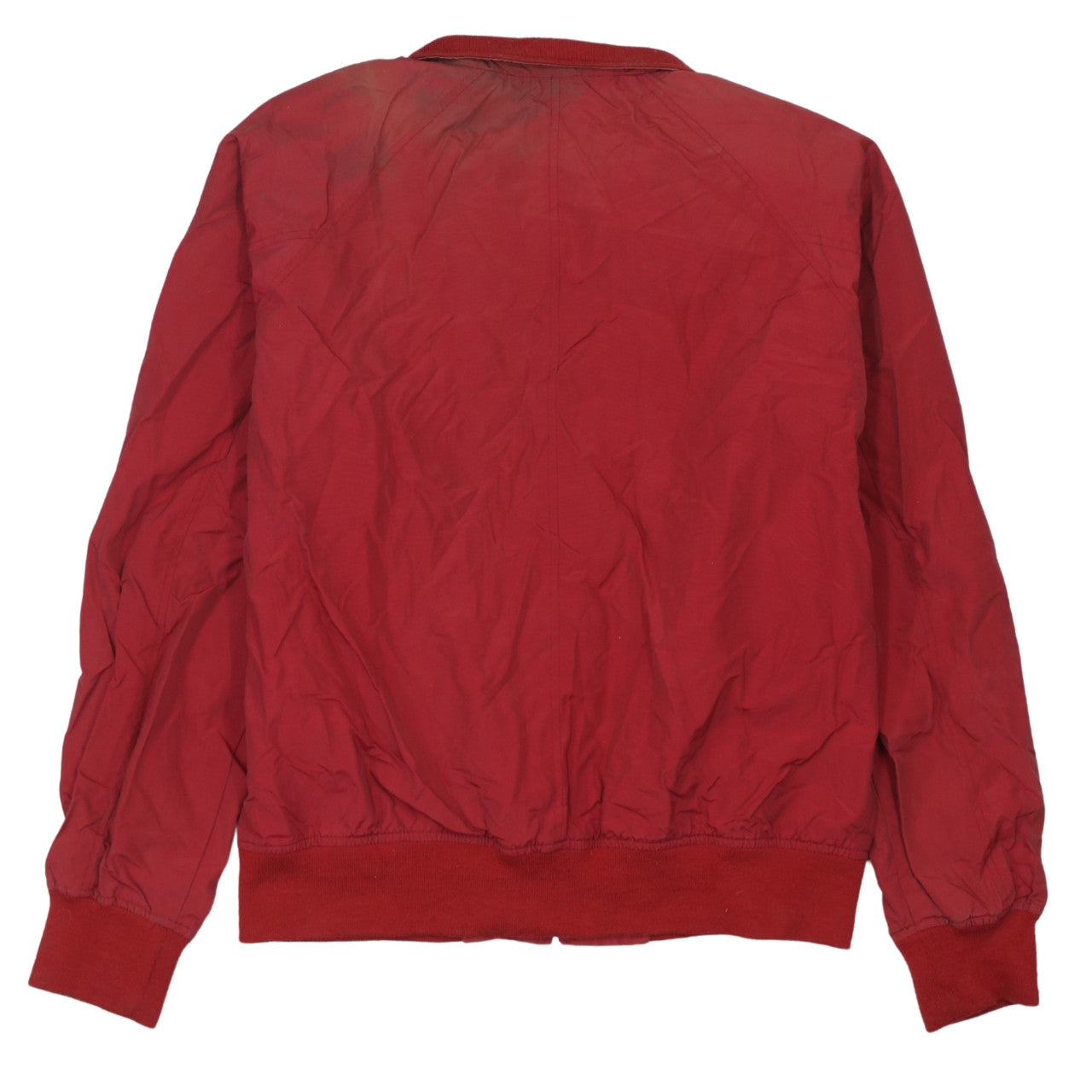 Robe Di Kappa Men's Red Bomber Jacket Medium Zip Up Sports Style