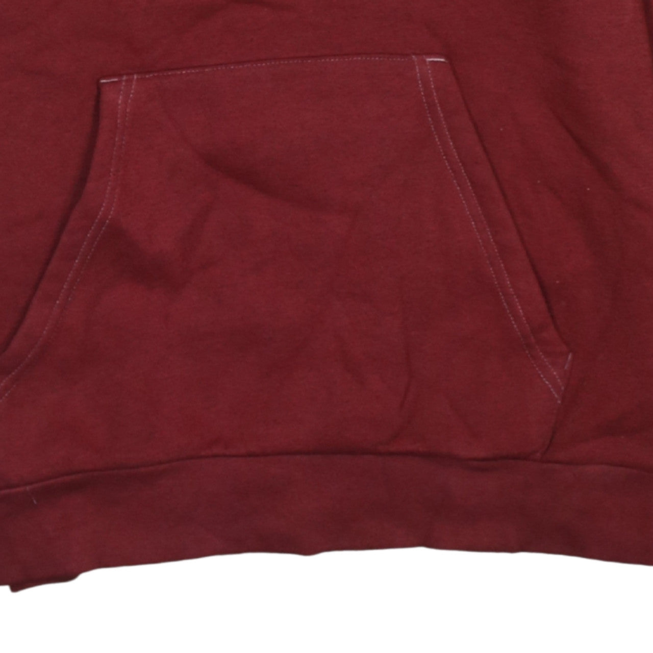Adidas Men's Red Pullover Hoodie Small Fleece Sportswear