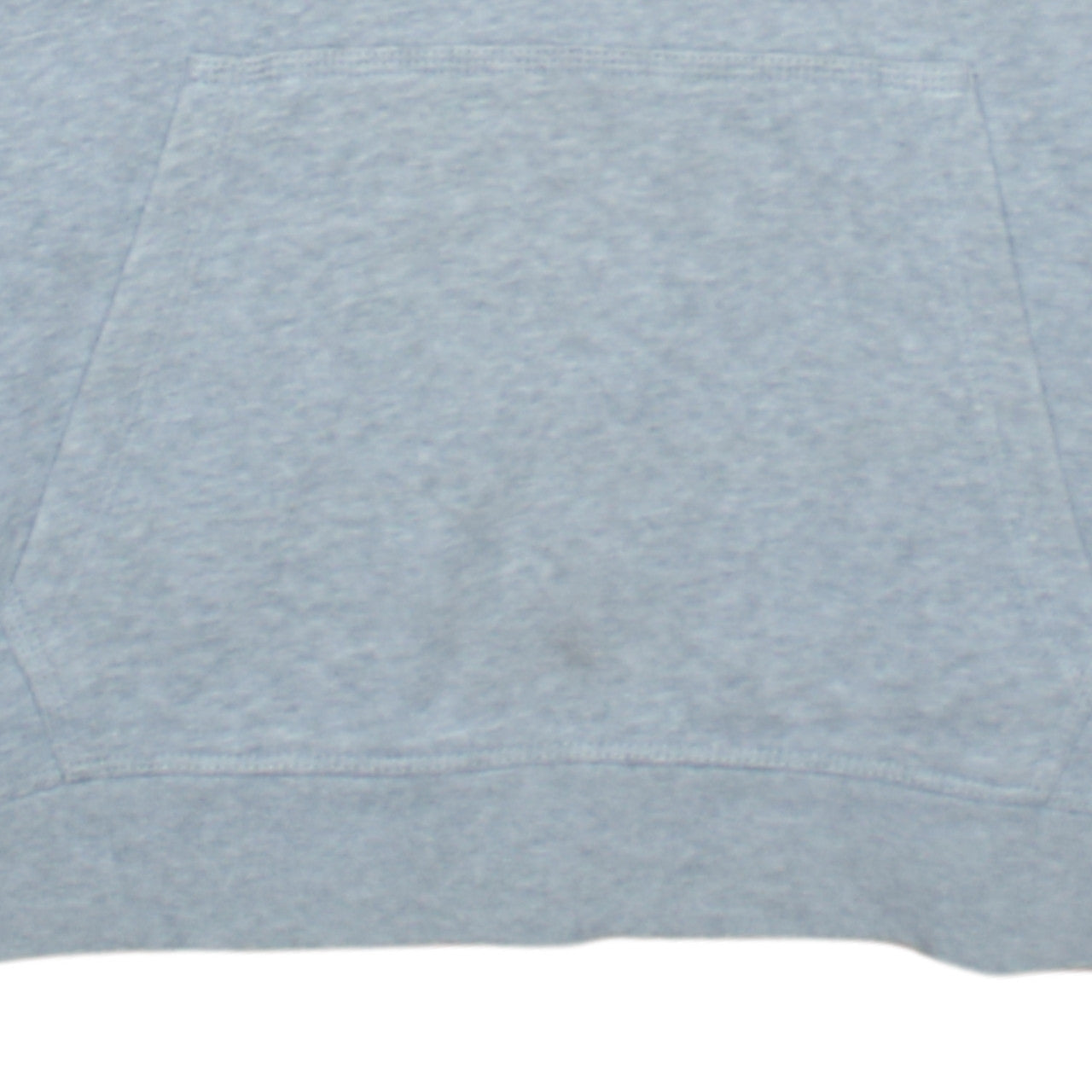 Nike Men's Grey Pullover Hoodie M Regular Fit Fleece Logo Sweatshirt