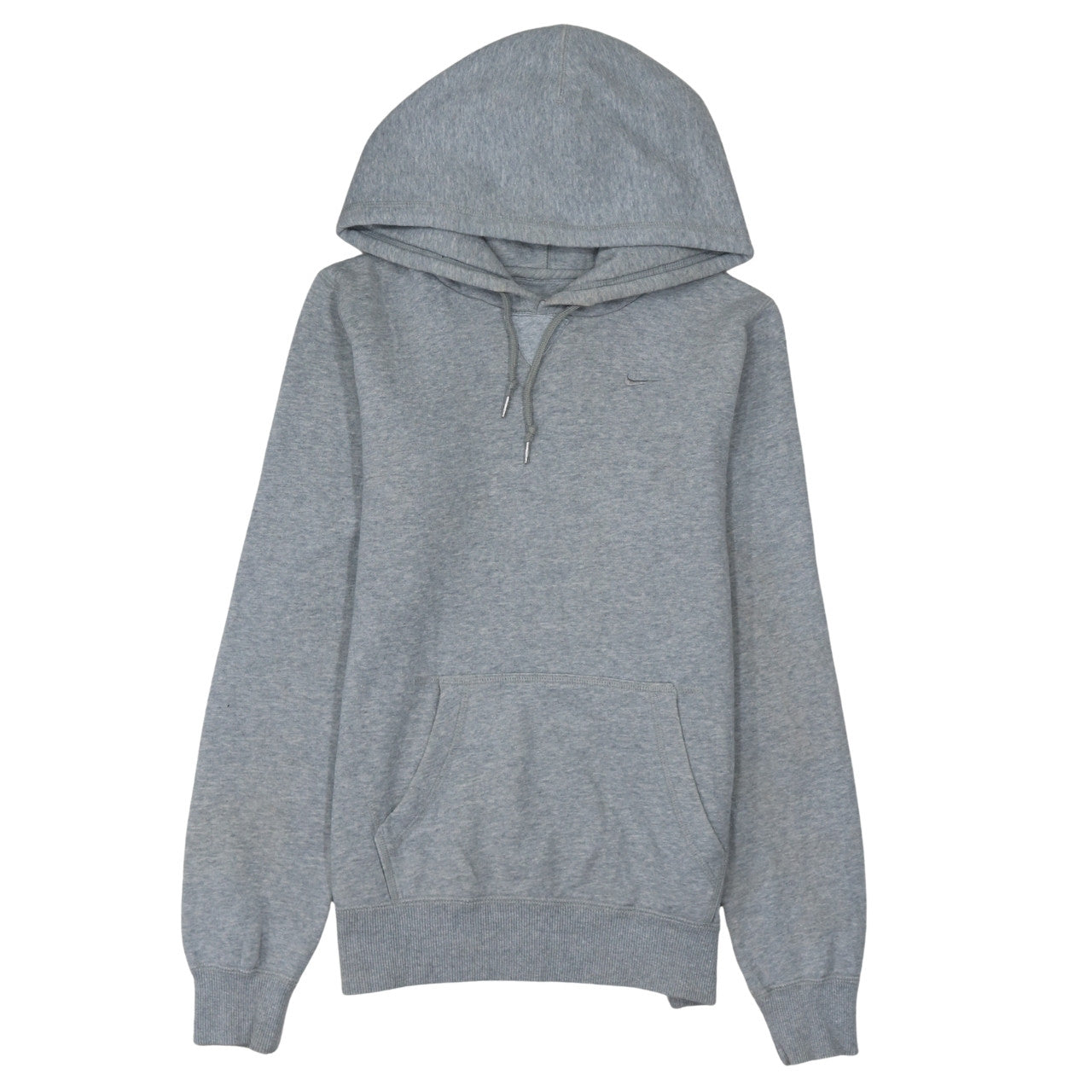 Nike Men's Grey Pullover Hoodie Size S Cotton Blend Classic Fit