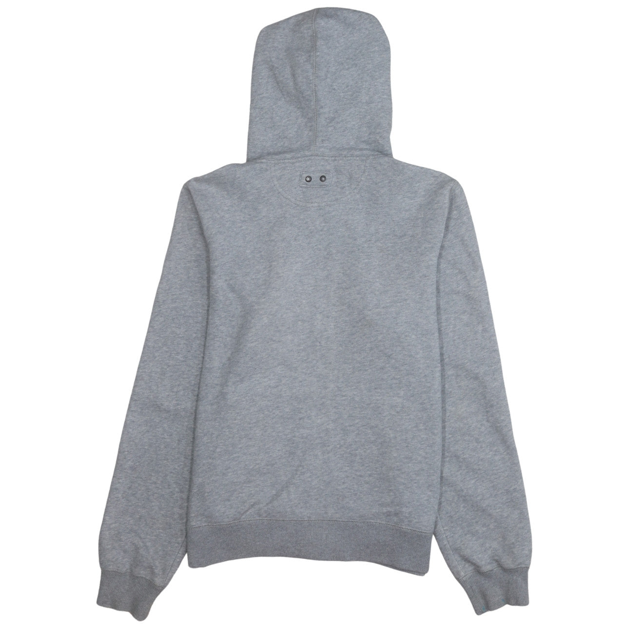 Converse Men's Grey Full Zip Hoodie Size S Regular Fit Fleece Sweatshirt
