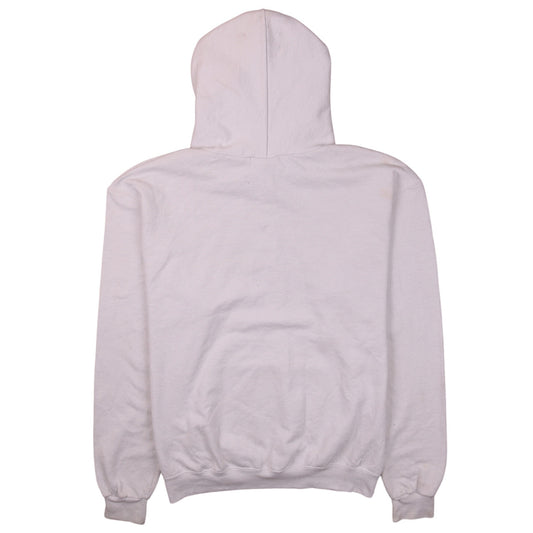 Champion Men's White Pullover Hoodie M High Point University Fleece