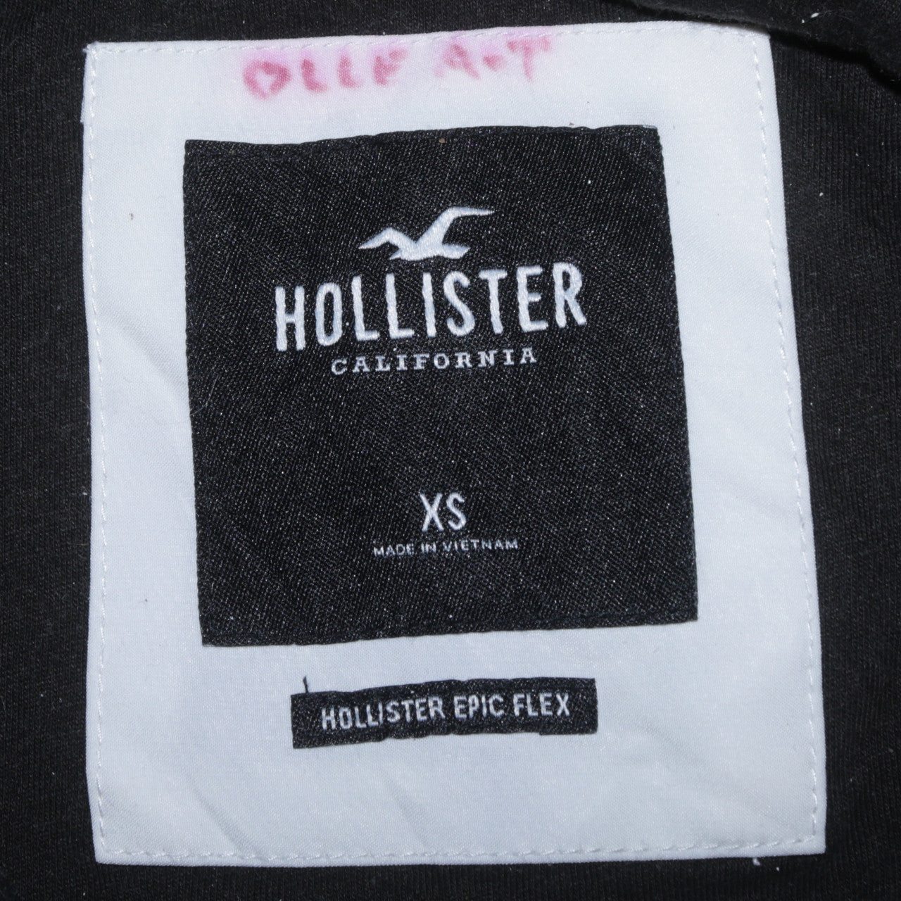 Hollister Men's Multicoloured XS Hooded Windbreaker Jacket