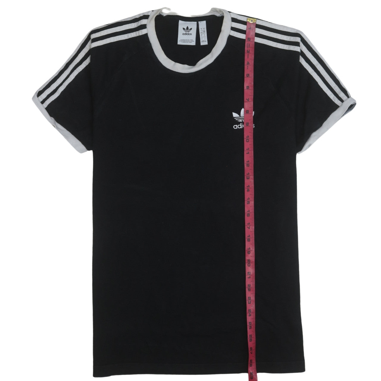 Adidas Men’s Black Short Sleeve Crew Neck Cotton Sports T-Shirt Size L