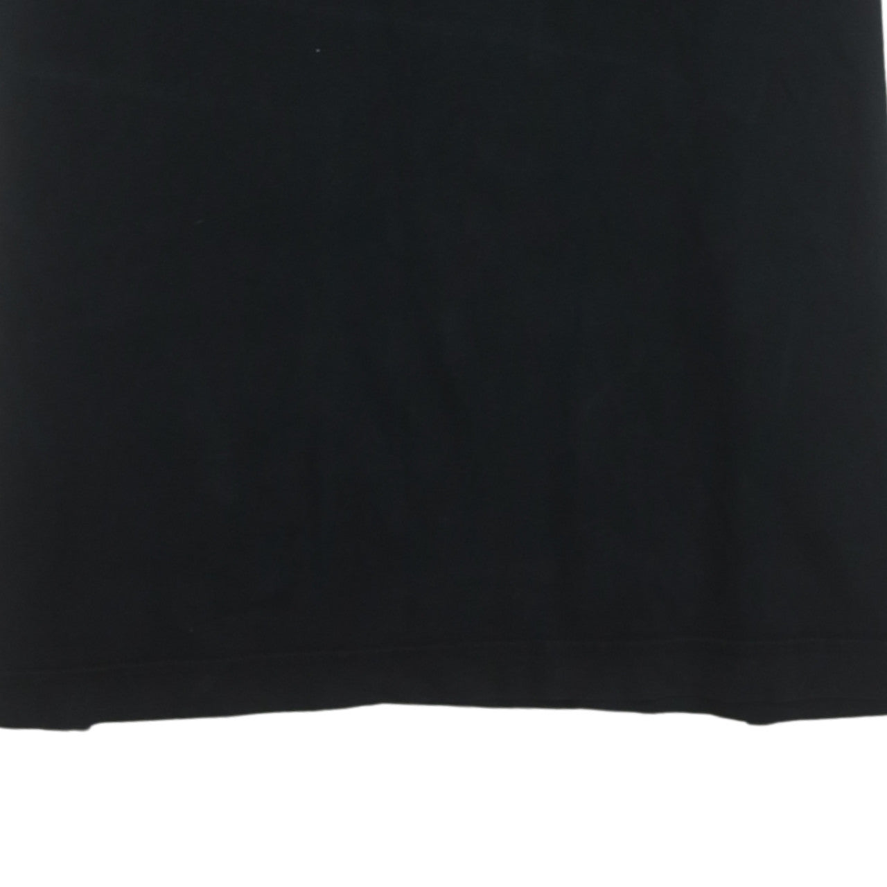 Adidas Men's Black Regular Fit Short Sleeve Crew Neck Sports T-Shirt M