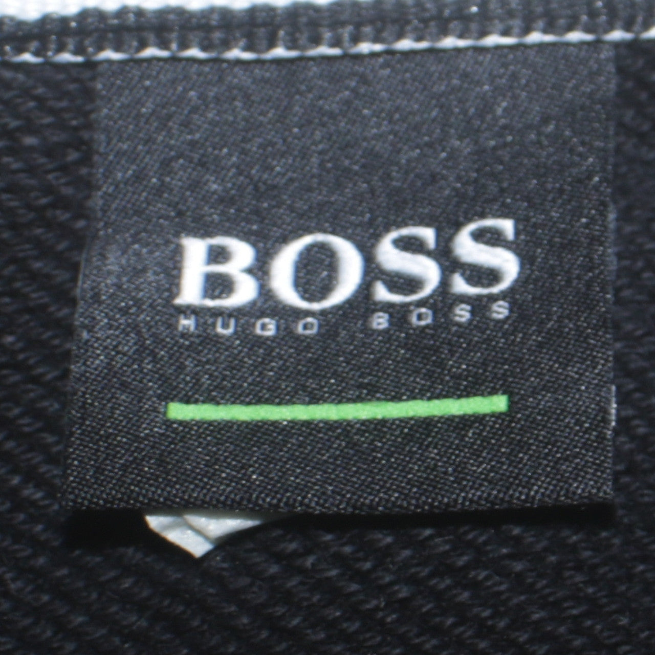 Hugo Boss Men’s Black Cotton Crew Neck Pullover Sweatshirt S