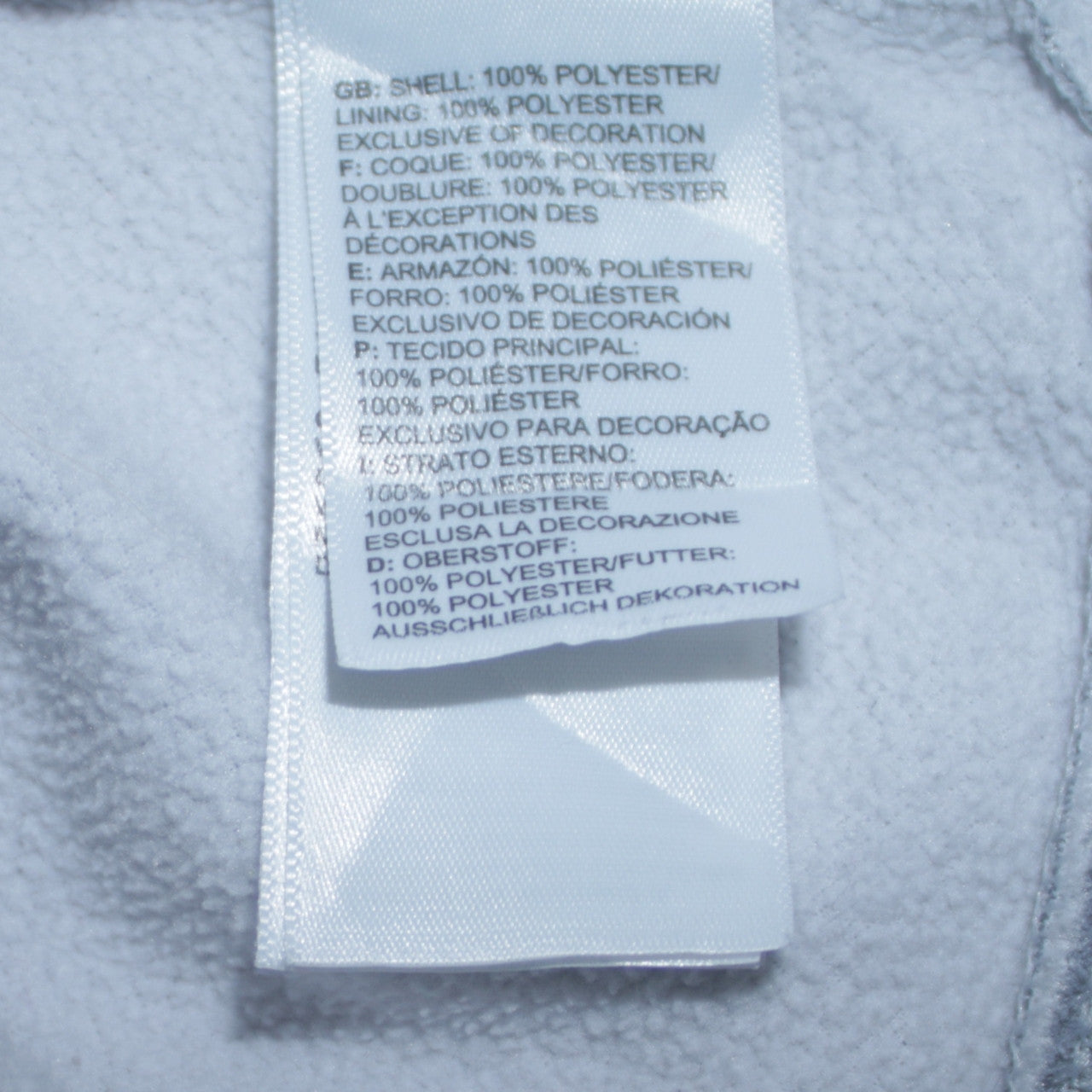 The North Face Men's Grey Large Pullover Hoodie Fleece Logo