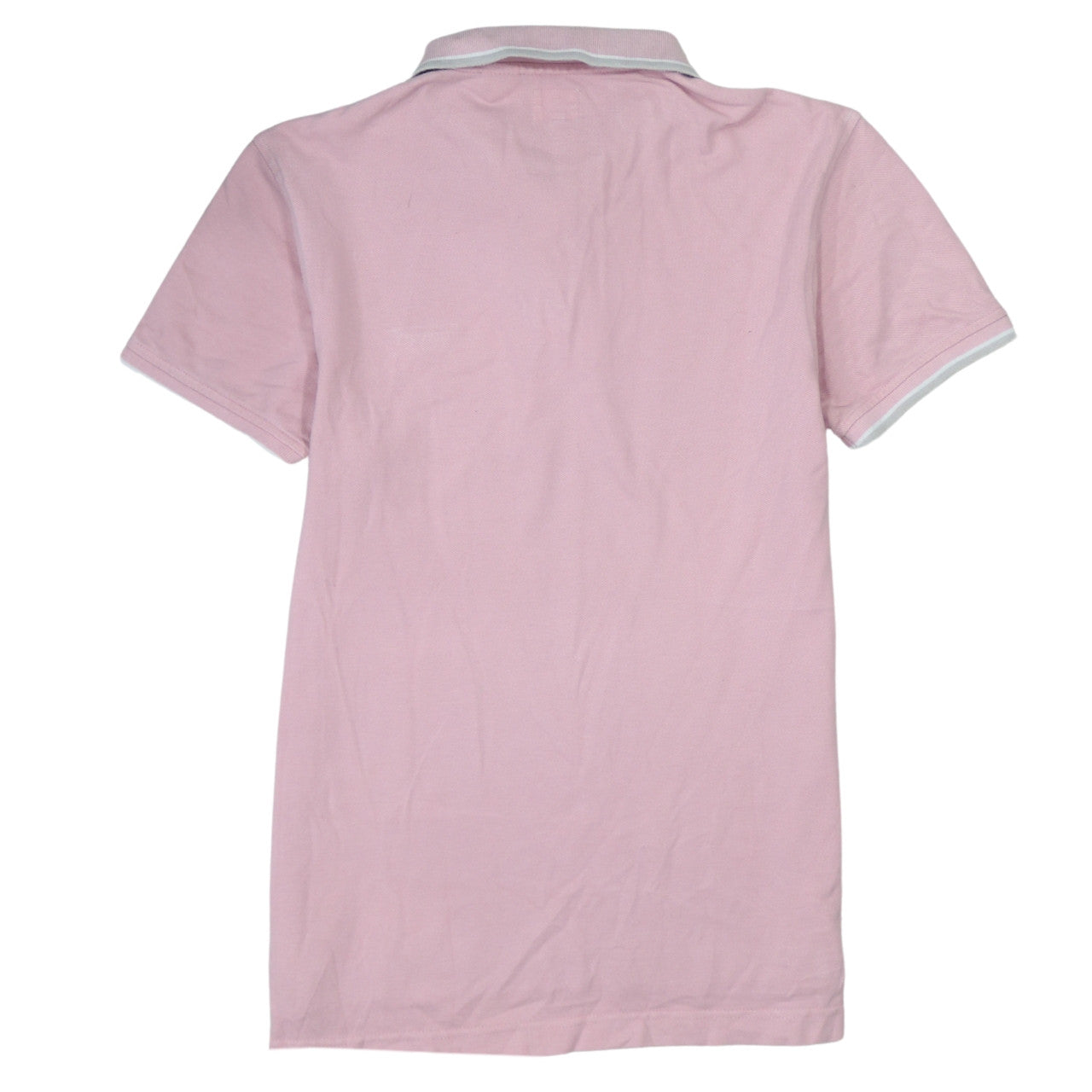 Levi's Men's Pink Short Sleeve Cotton Logo Polo Shirt Size S
