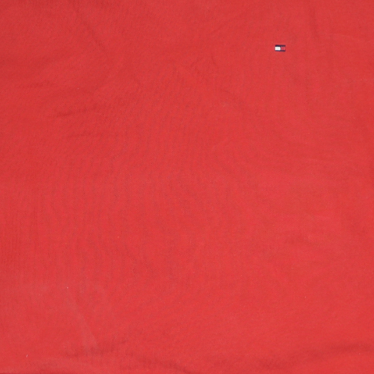 Tommy Hilfiger Women's Red Crew Neck Pullover Sweatshirt M