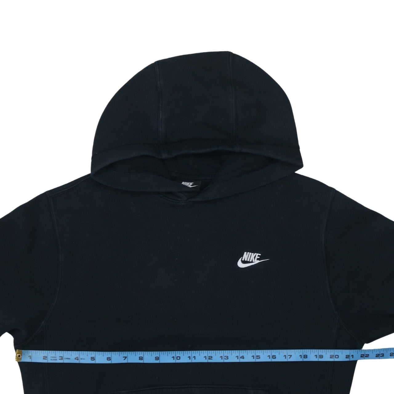 Nike Men's Black Pullover Fleece Hoodie Size S Regular Fit
