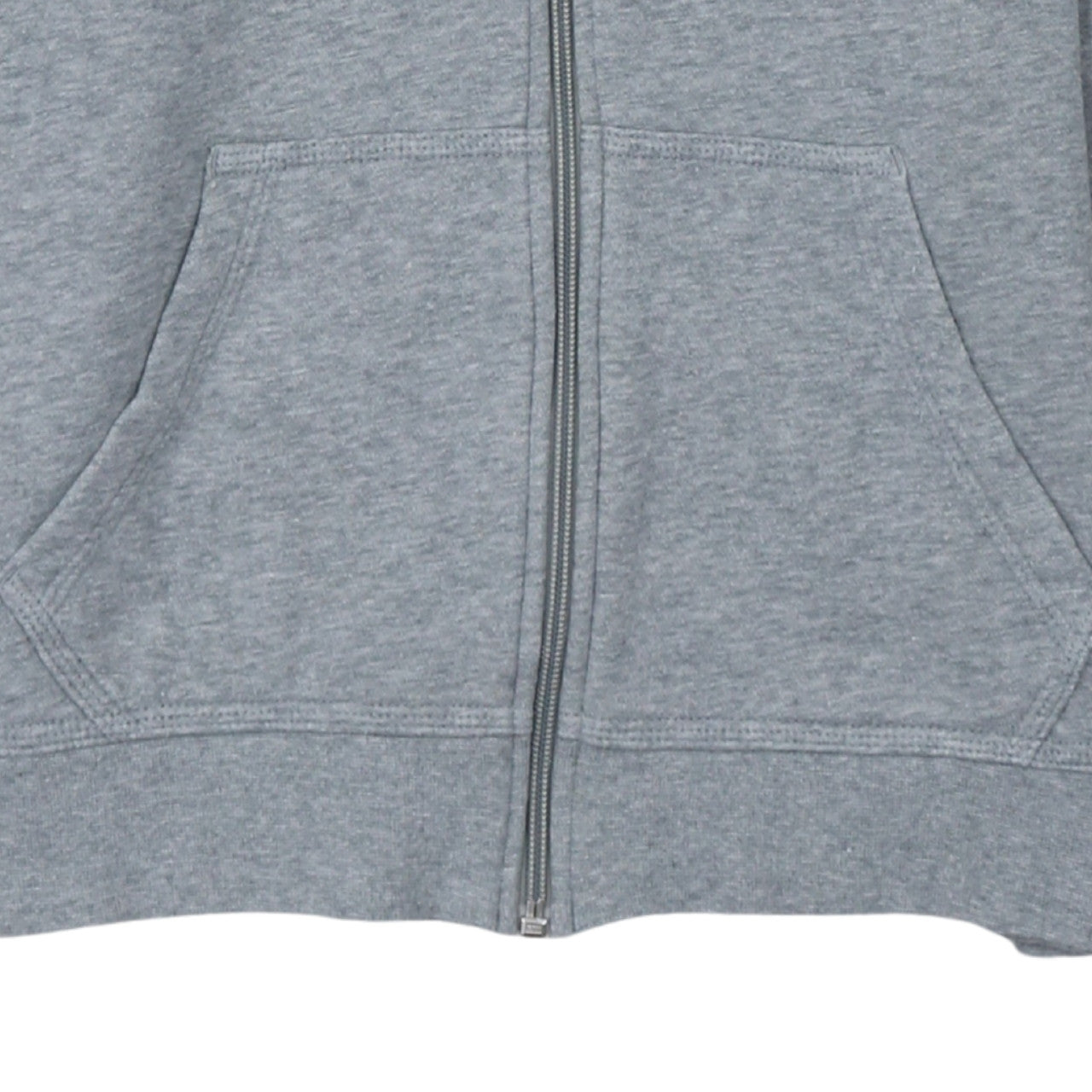 Nike Boys Grey Full Zip Hoodie Medium 10-12 Years Fleece Sweatshirt
