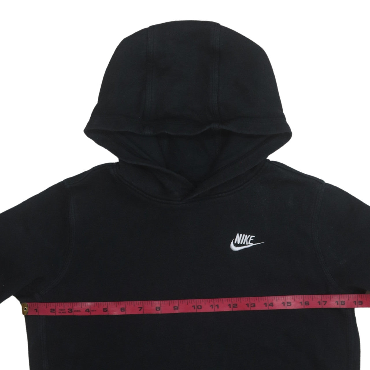 Nike Boys Black XL Pullover Hoodie Sweatshirt with Logo
