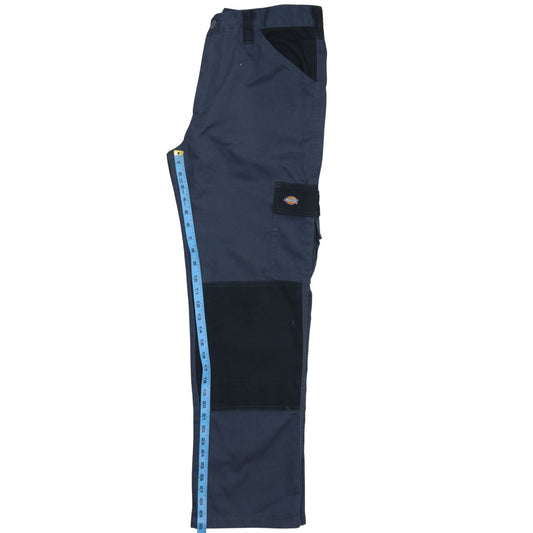 Dickies Men's Blue Cargo Work Trousers 33in Waist Regular Fit