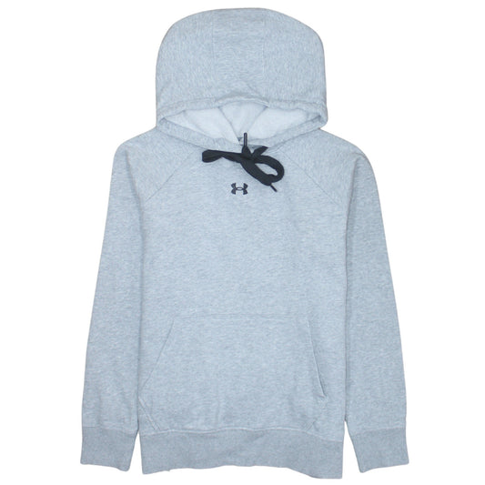 Under Armour Mens Grey Pullover Hoodie XS Sports Fleece