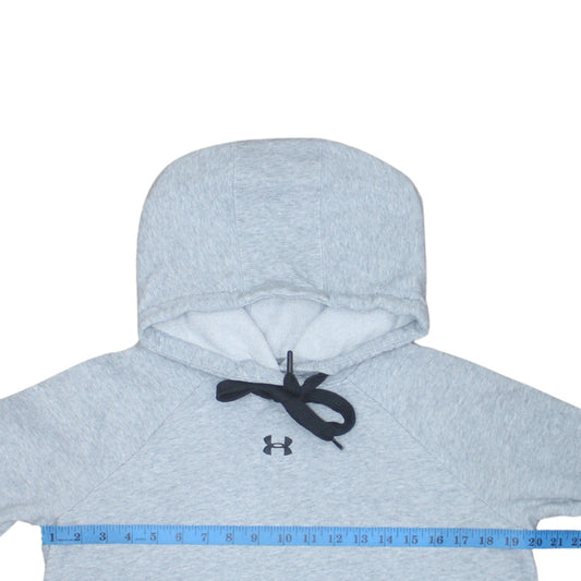 Under Armour Mens Grey Pullover Hoodie XS Sports Fleece