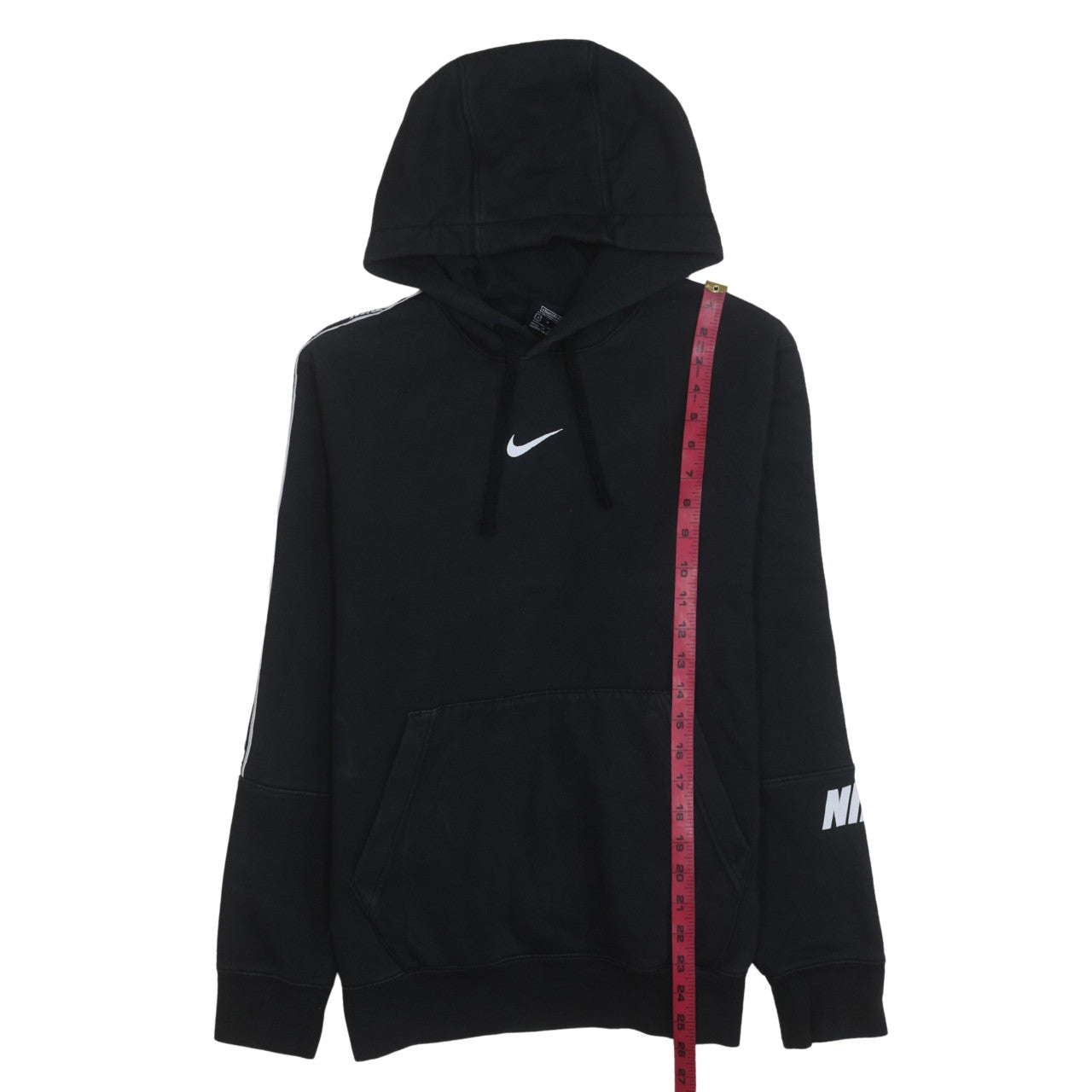 Nike Men's Black Pullover Hoodie Small Classic Fit Logo