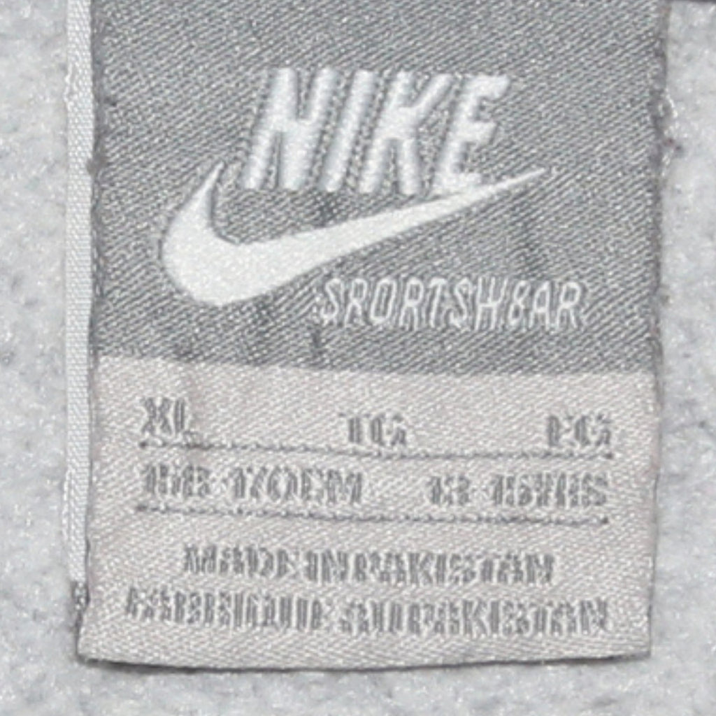 Nike Boys Grey Full Zip Fleece Hoodie XL - Hooded Sportswear