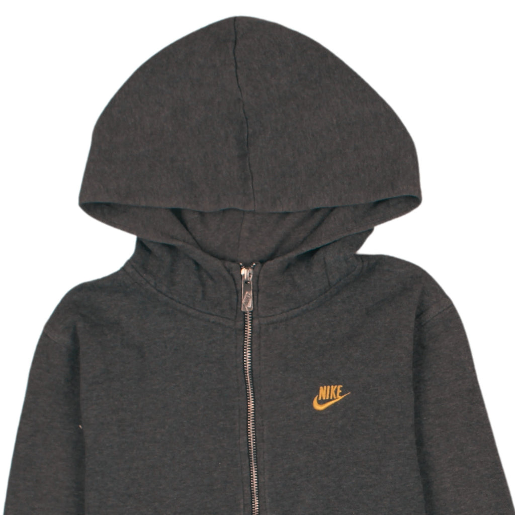Nike Boys Grey Full Zip Fleece Hoodie XL - Hooded Sportswear