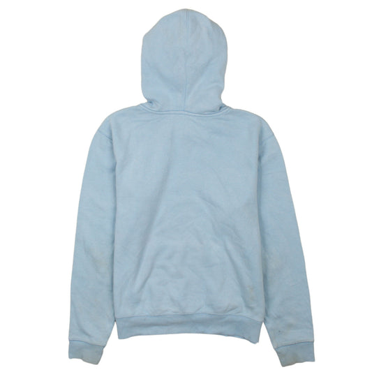 Champion Women’s Blue Pullover Hoodie XL Embroidered Logo Cotton Blend
