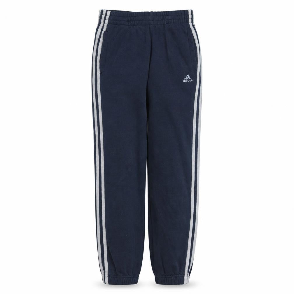 Adidas Boys Blue 11-12 Years Track Pants with Side Stripes