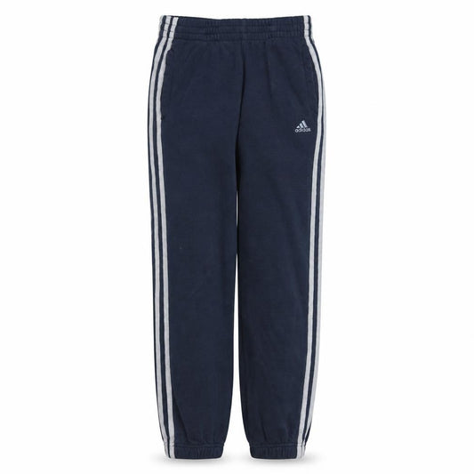Adidas Boys Blue 11-12 Years Track Pants with Side Stripes