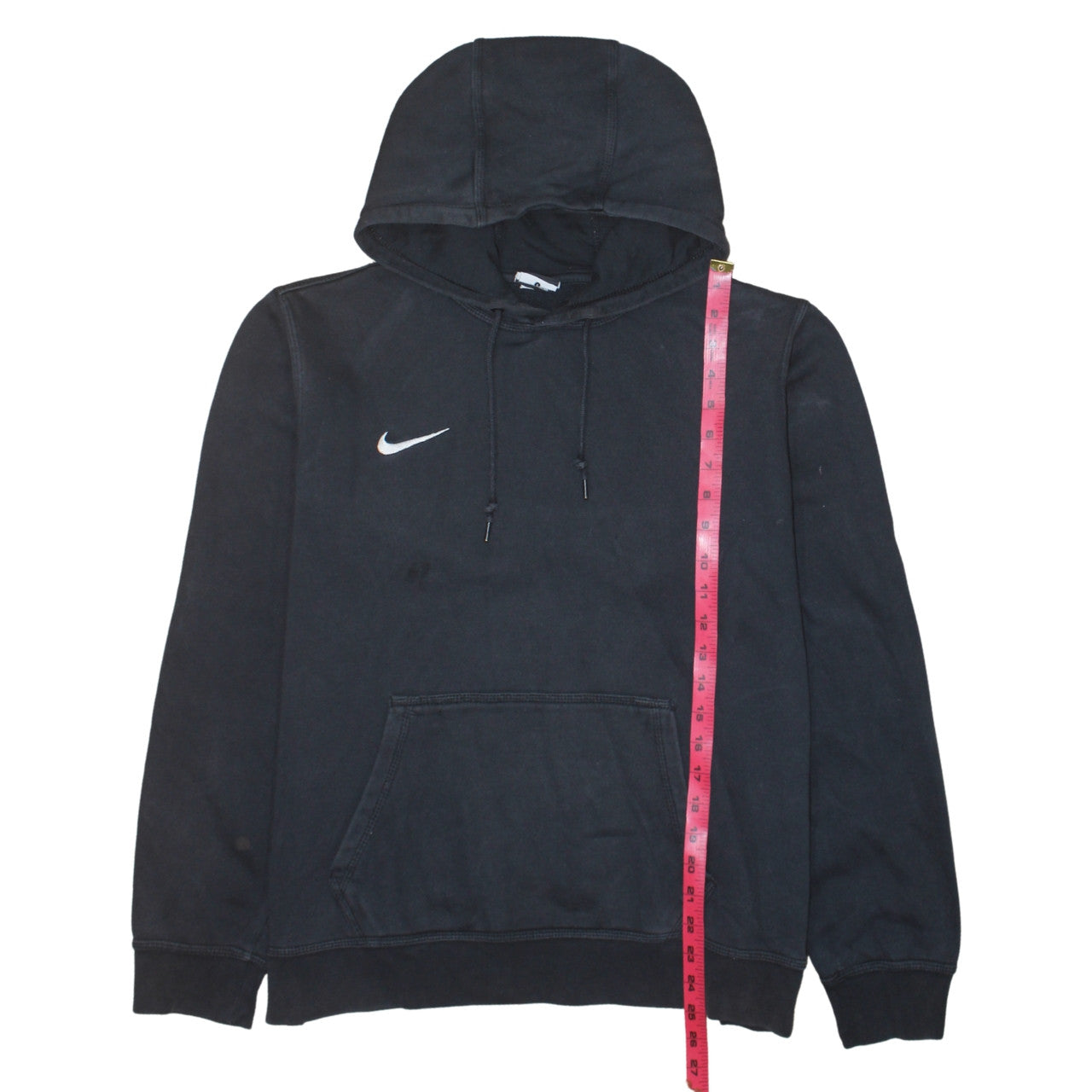 Nike Men's Black Pullover Hoodie L Sports Fleece Sweatshirt