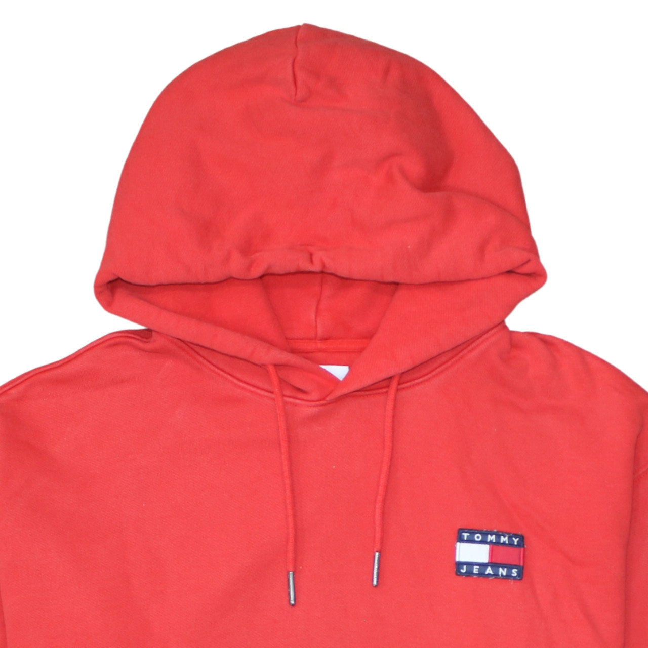 Tommy Jeans Men's Red XL Pullover Hoodie Classic Logo