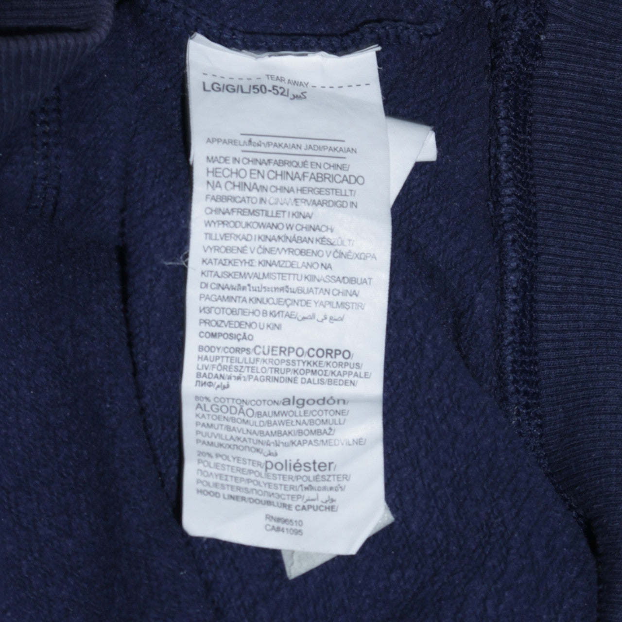 Under Armour Men's Blue Pullover Hoodie Size L Athletic Fleece