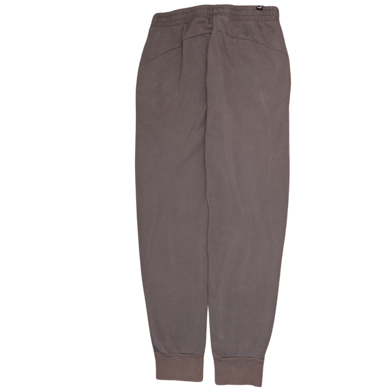 Puma Men’s Brown Jogger Sweatpants S Elastic Waist Fleece