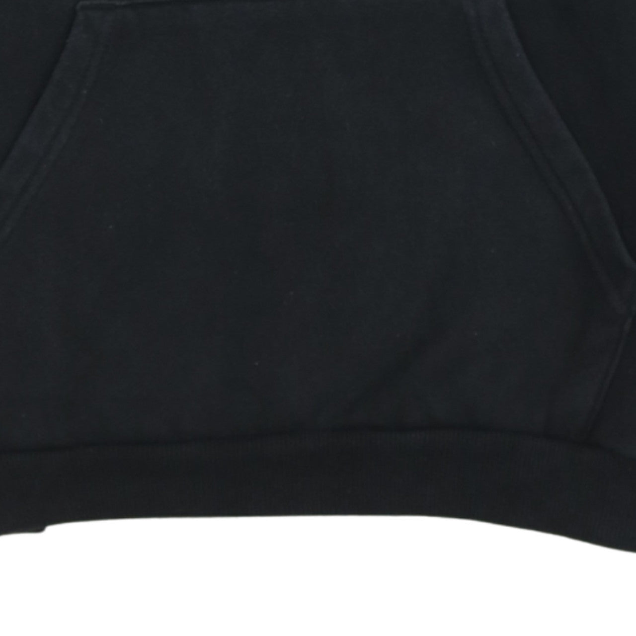 Puma Boys Black Pullover Hoodie 13-14 Years Regular Fit Logo Fleece