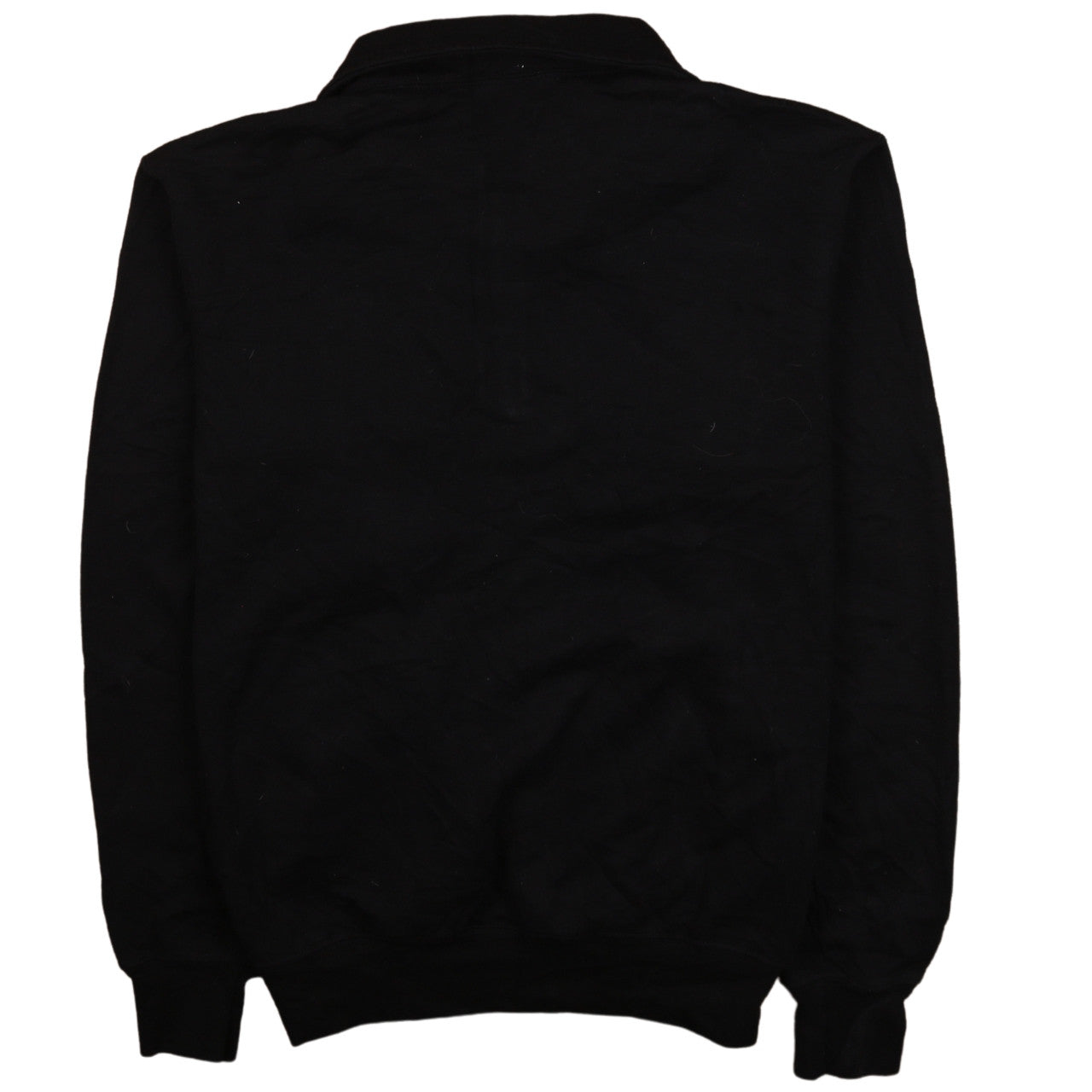 Champion Women's Black Wisconsin 1/4 Zip Fleece Sweatshirt S