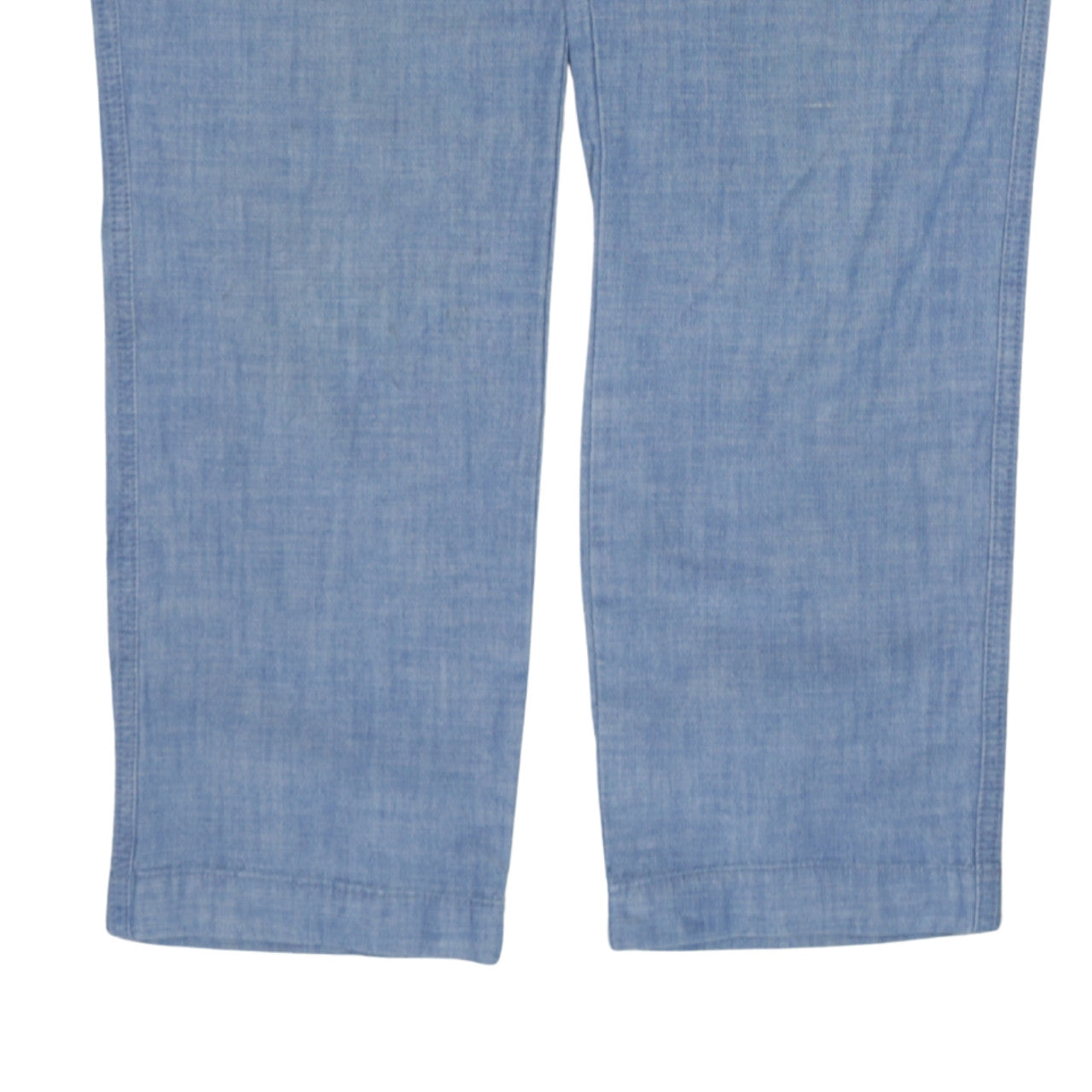 GAP Women's Blue Size 8 Straight Chambray Jeans
