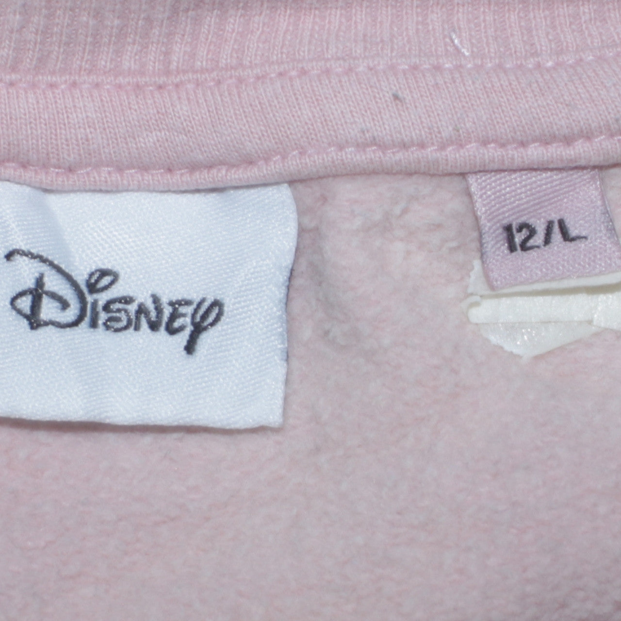 Disney Unisex Pink Mickey Mouse Pullover Sweatshirt L